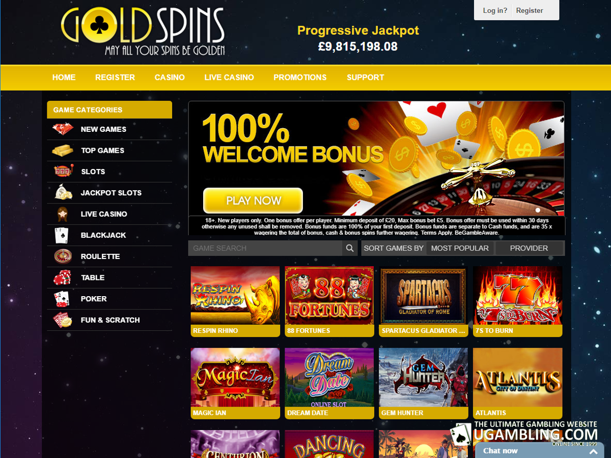 Gold Spins Casino